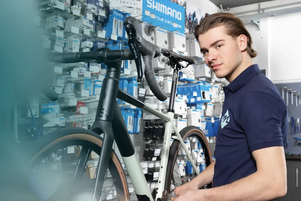 Werkplaats fietsenwinkel Mutsaars Bikes